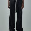 Broeken | Rick Owens DRKSHDW Pantaloni In Felpa Pusher Pants