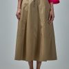 Rokken | Sofie D'Hoore Scout Cris Wide Midi Skirt With Big Patched Pockets