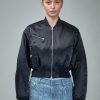 Jassen | Mugler Cropped Nylon Bomber