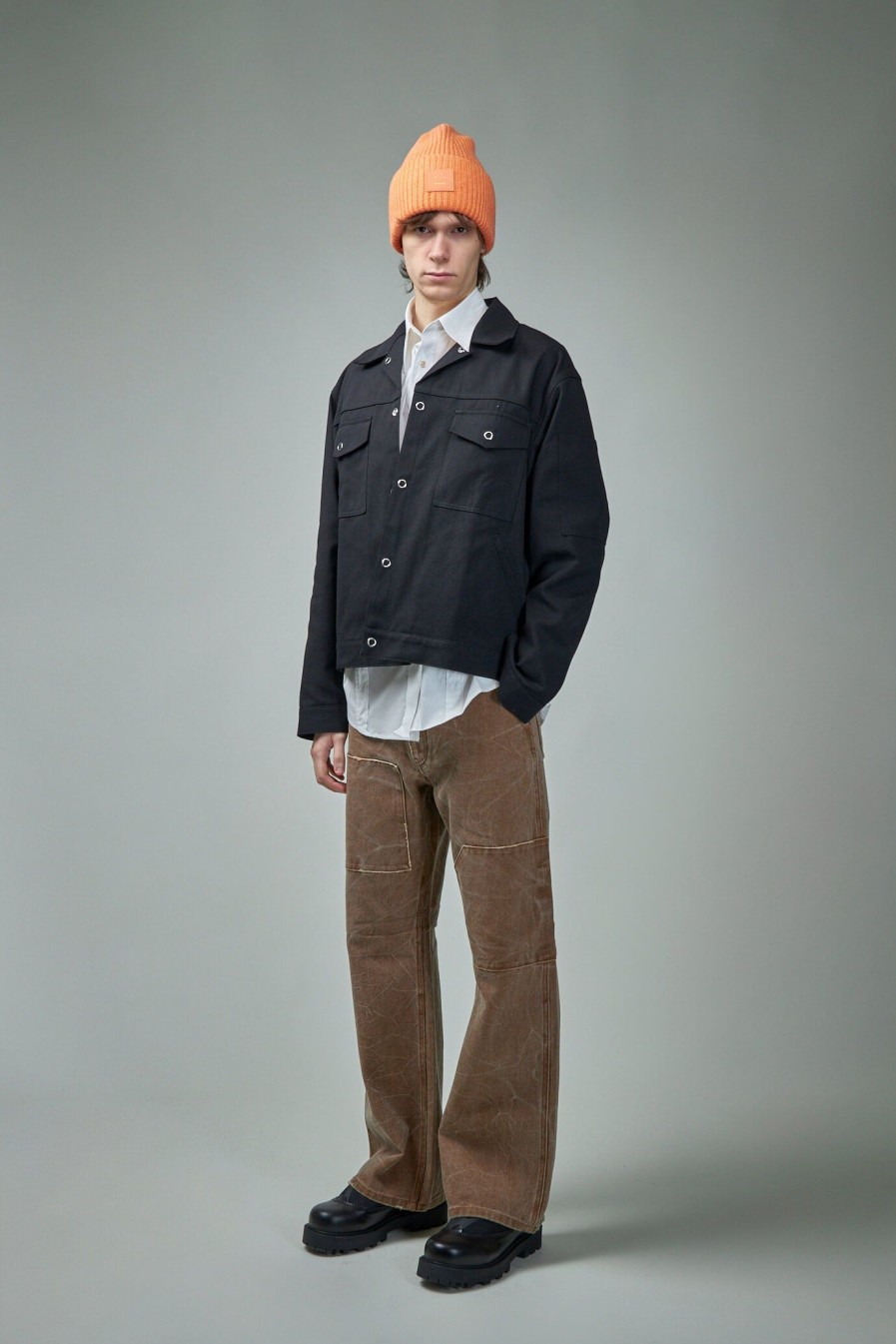 Broeken | Acne Studios Patch Canvas Trousers