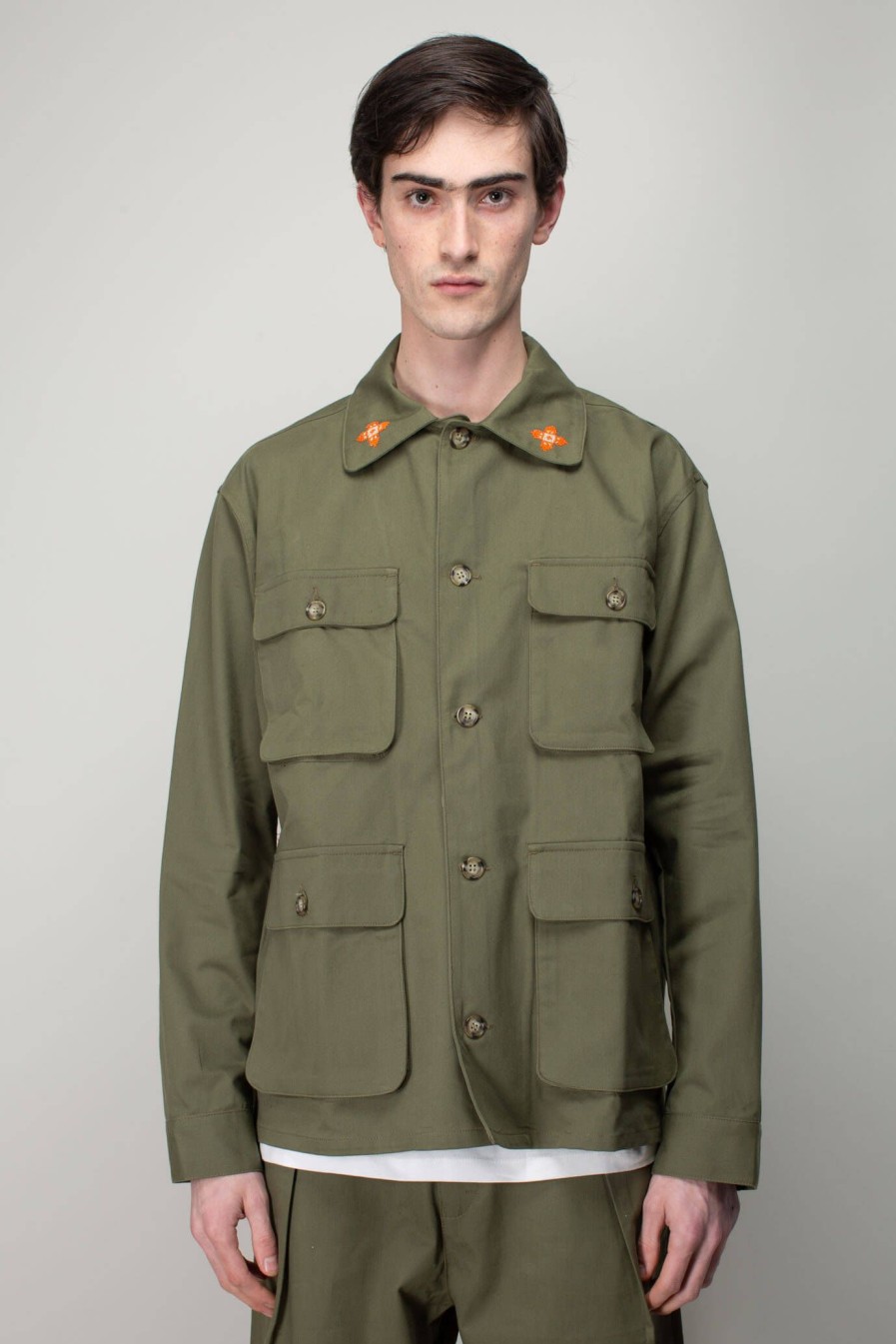 Jassen | Adish Qurs Flap Pockets Overshirt