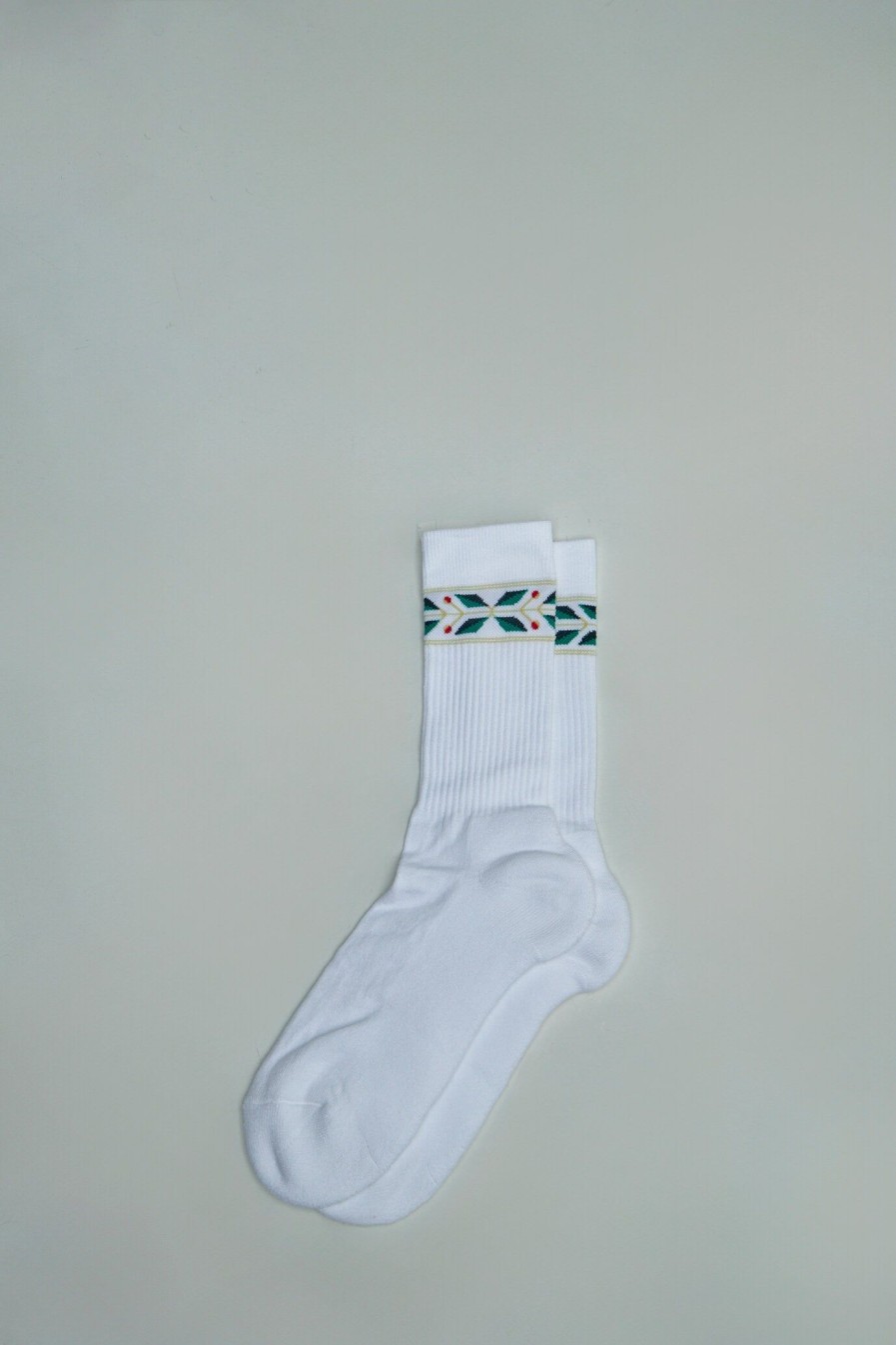 Sokken | Casablanca Ribbed Sport Sock Laurel