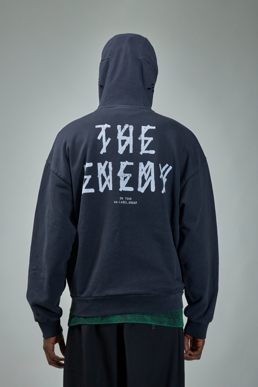 Hoodies & Vesten | 44 Label Group The Enemy Print Zip Hoodie