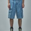 Korte Broeken | Nahmias Denim Logo Cargo Shorts