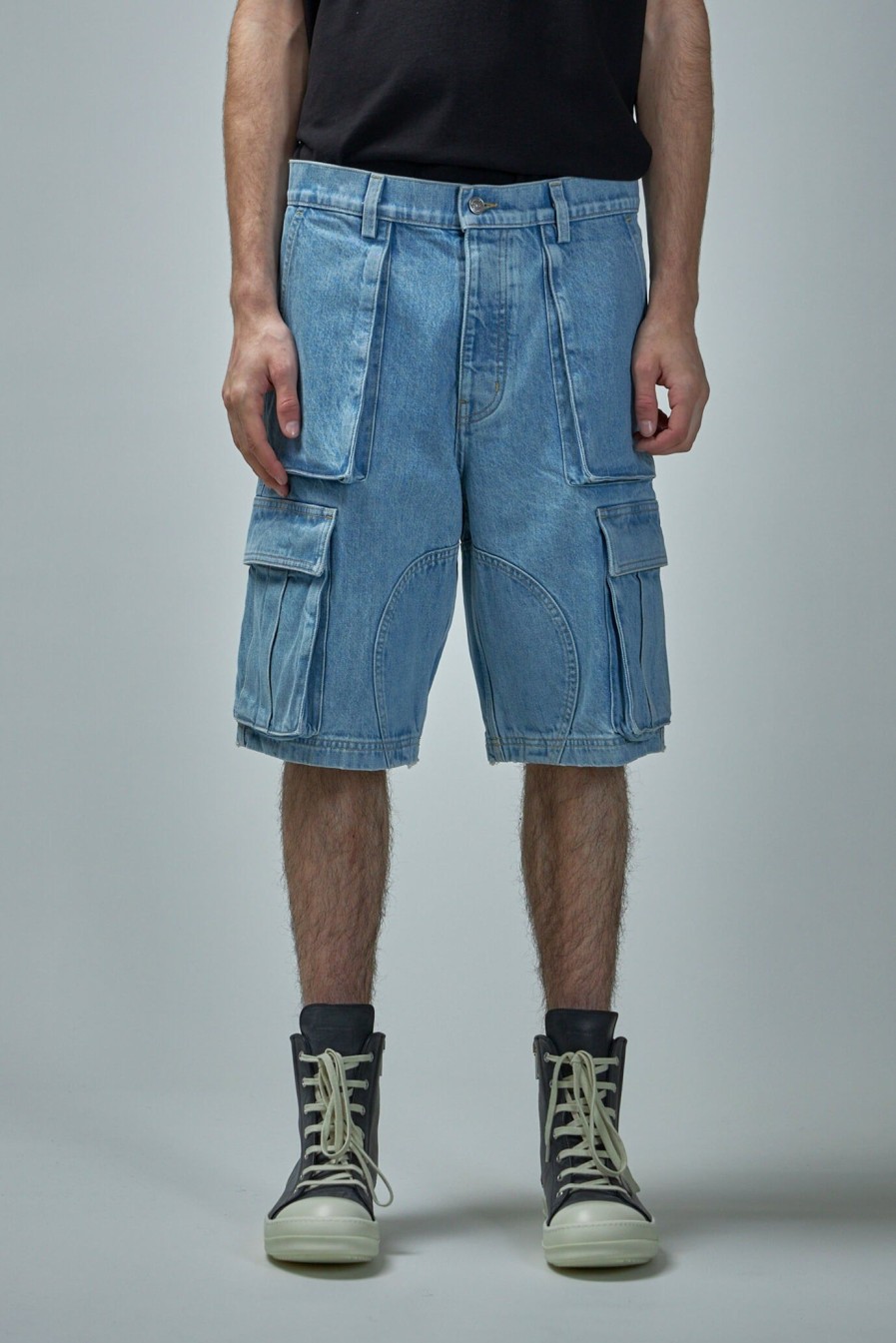 Korte Broeken | Nahmias Denim Logo Cargo Shorts