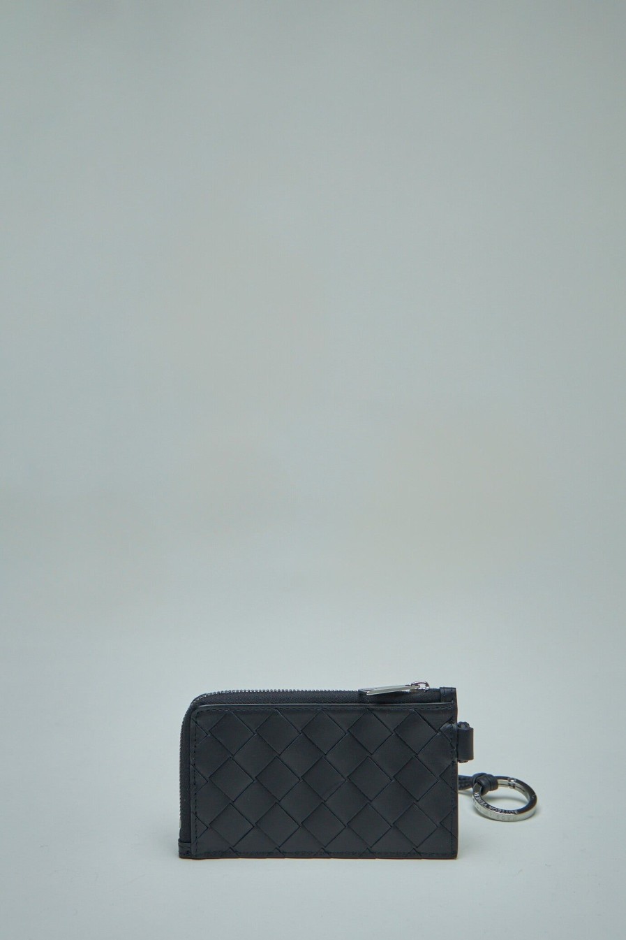 Portemonnees En Kaarthouders | Bottega Veneta Intrecciato L-Zippered Card Holder On Strap