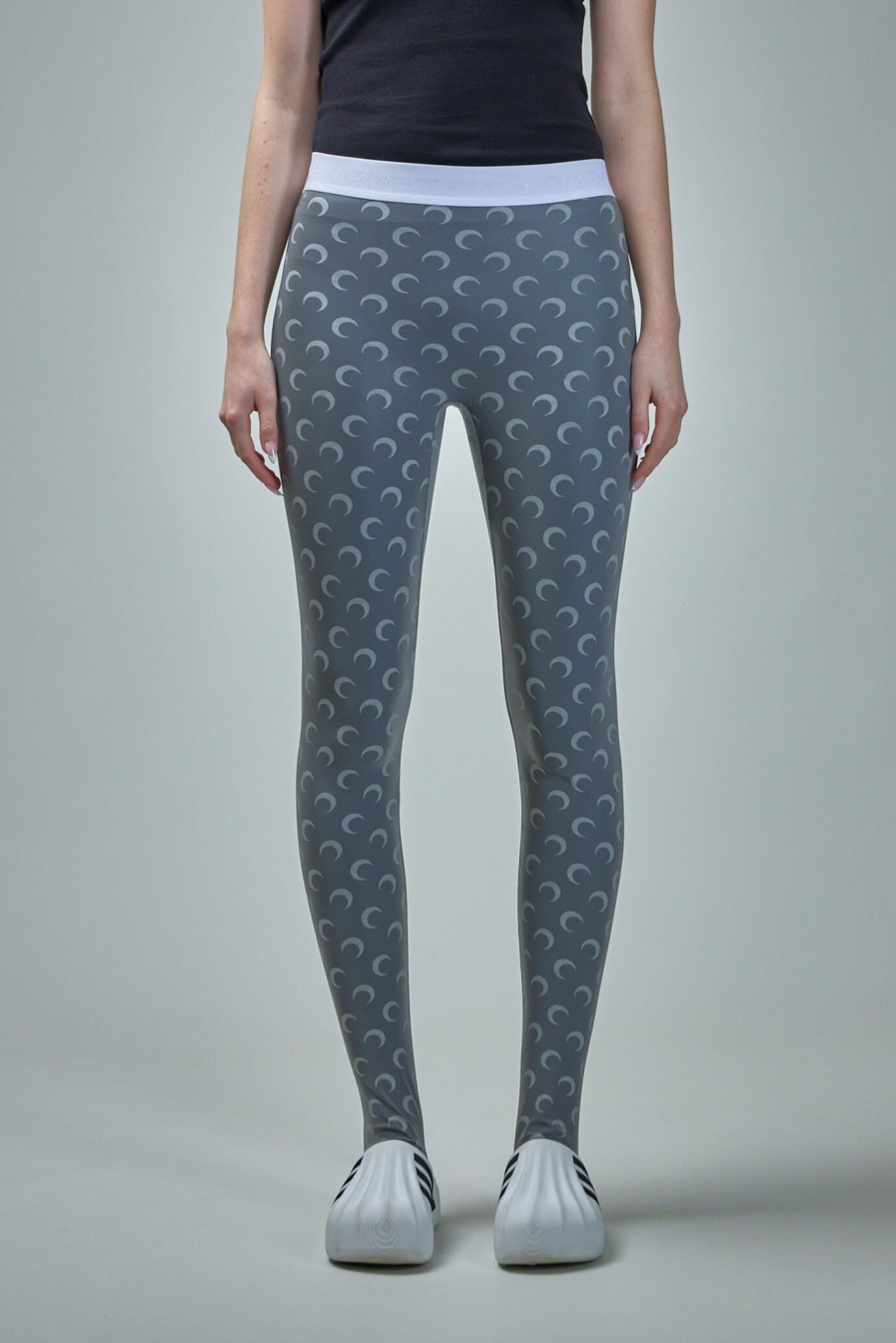 Leggings | Marine Serre Aom Reflective Jersey Leggings