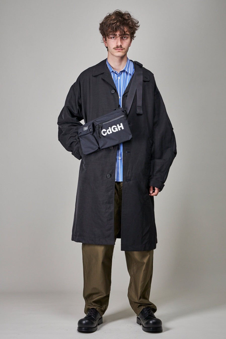 Jassen | Comme des Garçons Homme Mens Coat, Black