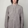 Overhemden | Boris Bidjan Saberi Shirt1 Carbon Grey