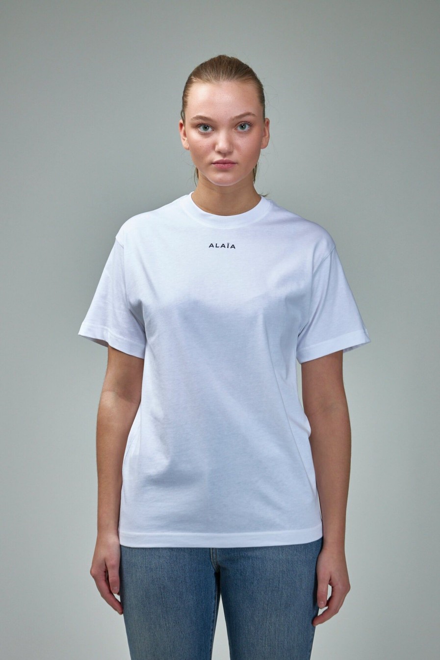 T-Shirts | Alaïa Oversize T-Shirt Cotton Jersey