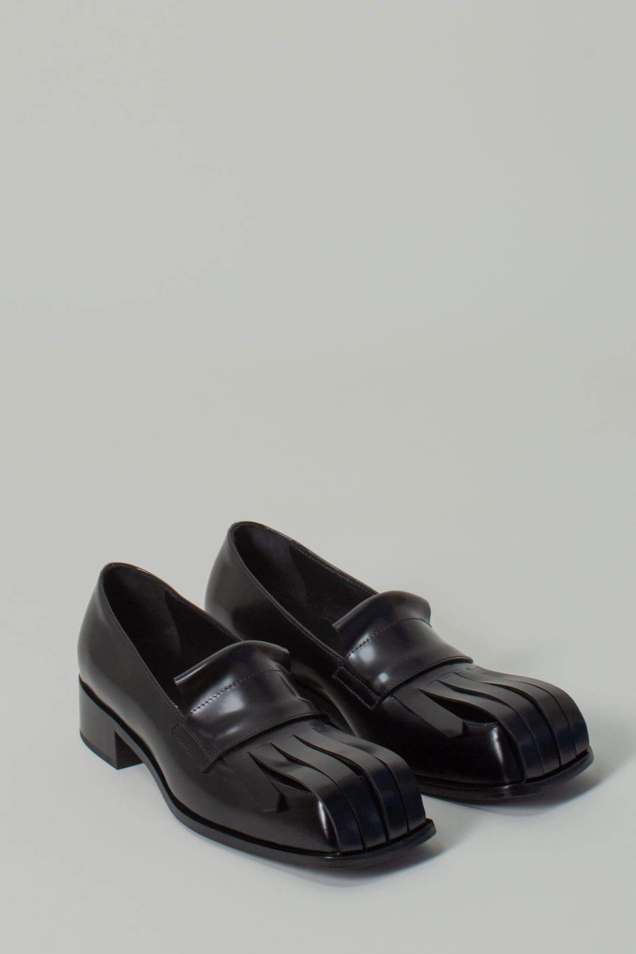 Ballerina'S | Raf Simons Loafer With Fringes