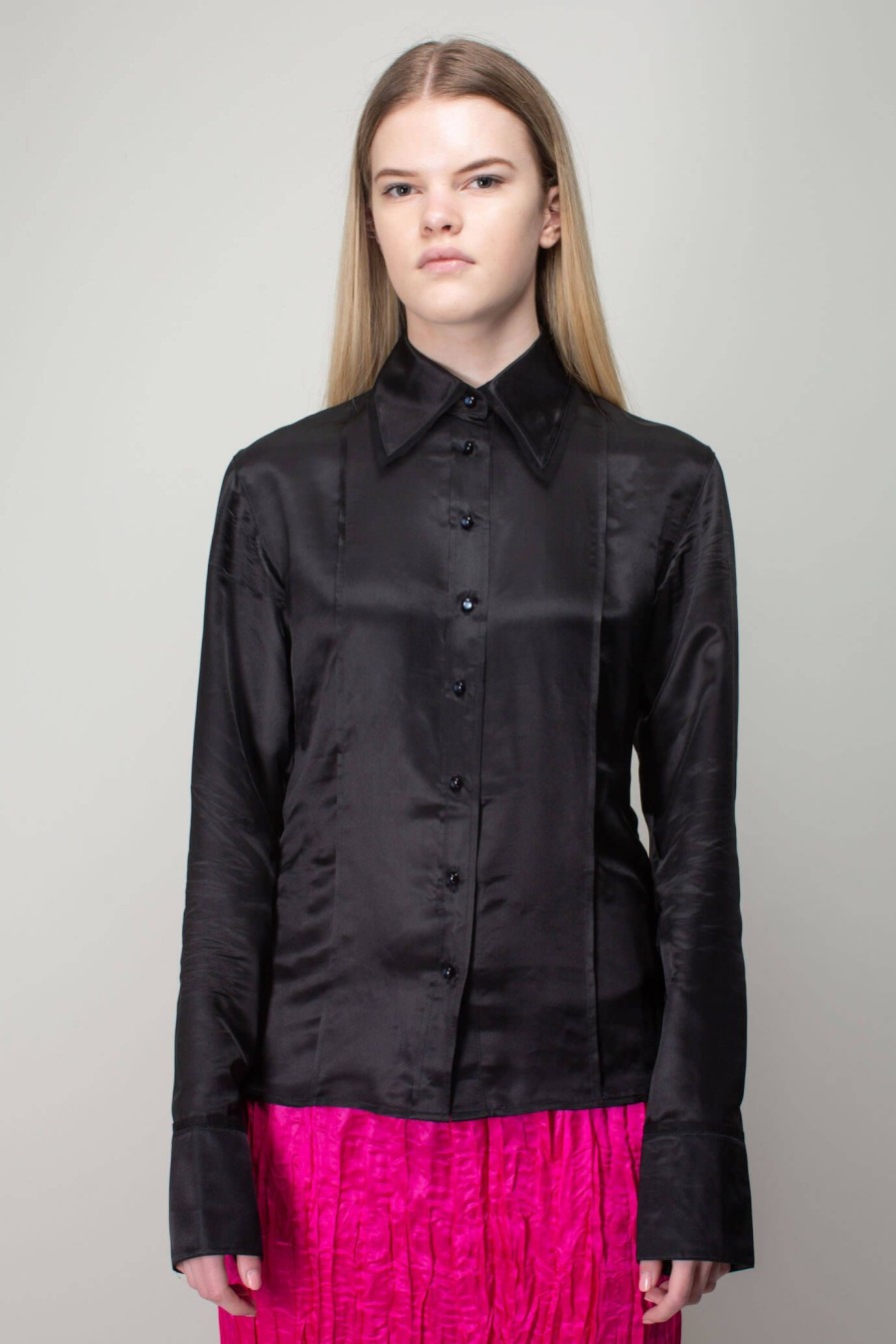 Overhemden | Acne Studios Silk Shirt