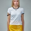 T-Shirts | Courrèges Buckle Contrast T-Shirt