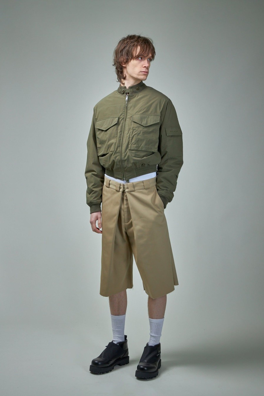 Bombers | Givenchy Cropped Military Bomber