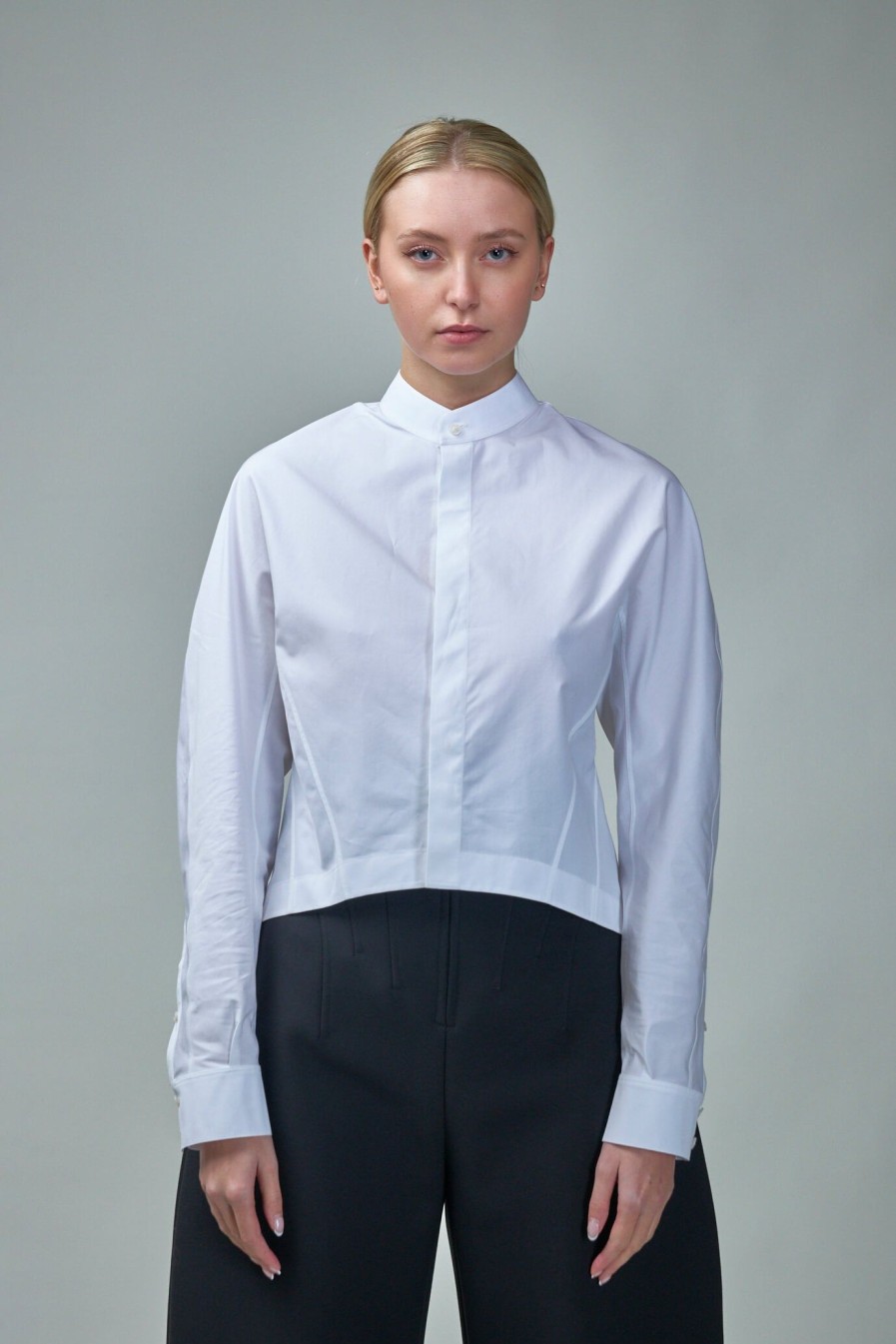 Bloesjes & Overhemden | Alaïa Cinched Shirt Japanese Poplin