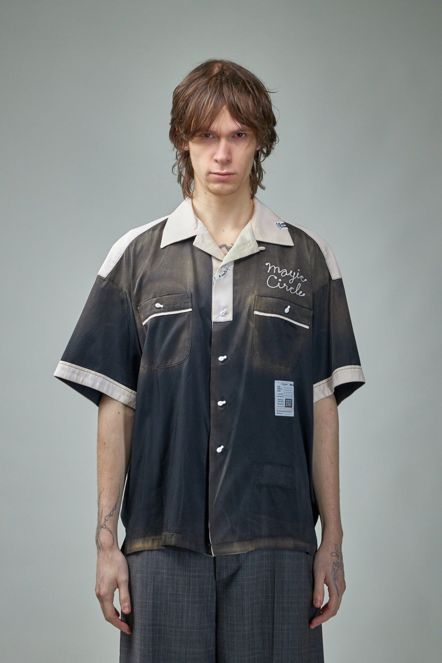 Overhemden | Maison Mihara Yasuhiro Bowling S/S Shirts