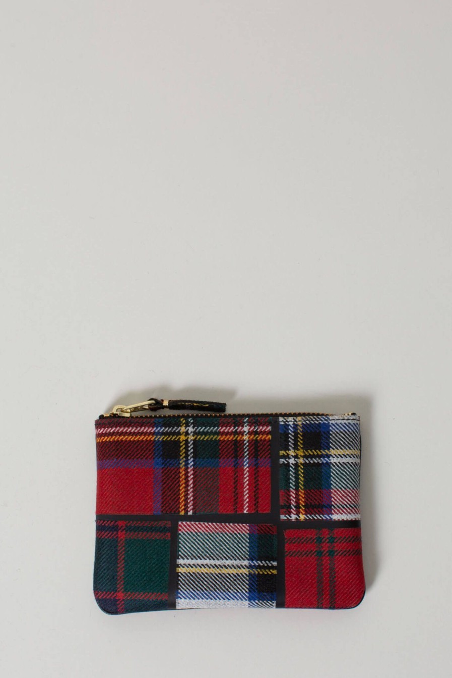 Portemonnees En Kaarthouders | PLAY Comme des Garçons Tartan Patchwork Red