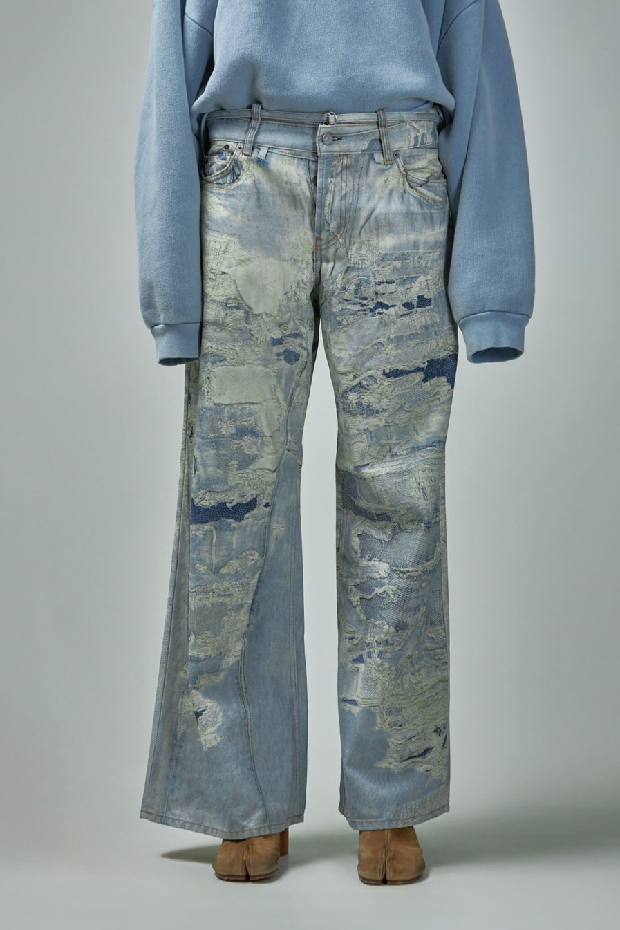 Jeans | Acne Studios Distressed Printedjeans