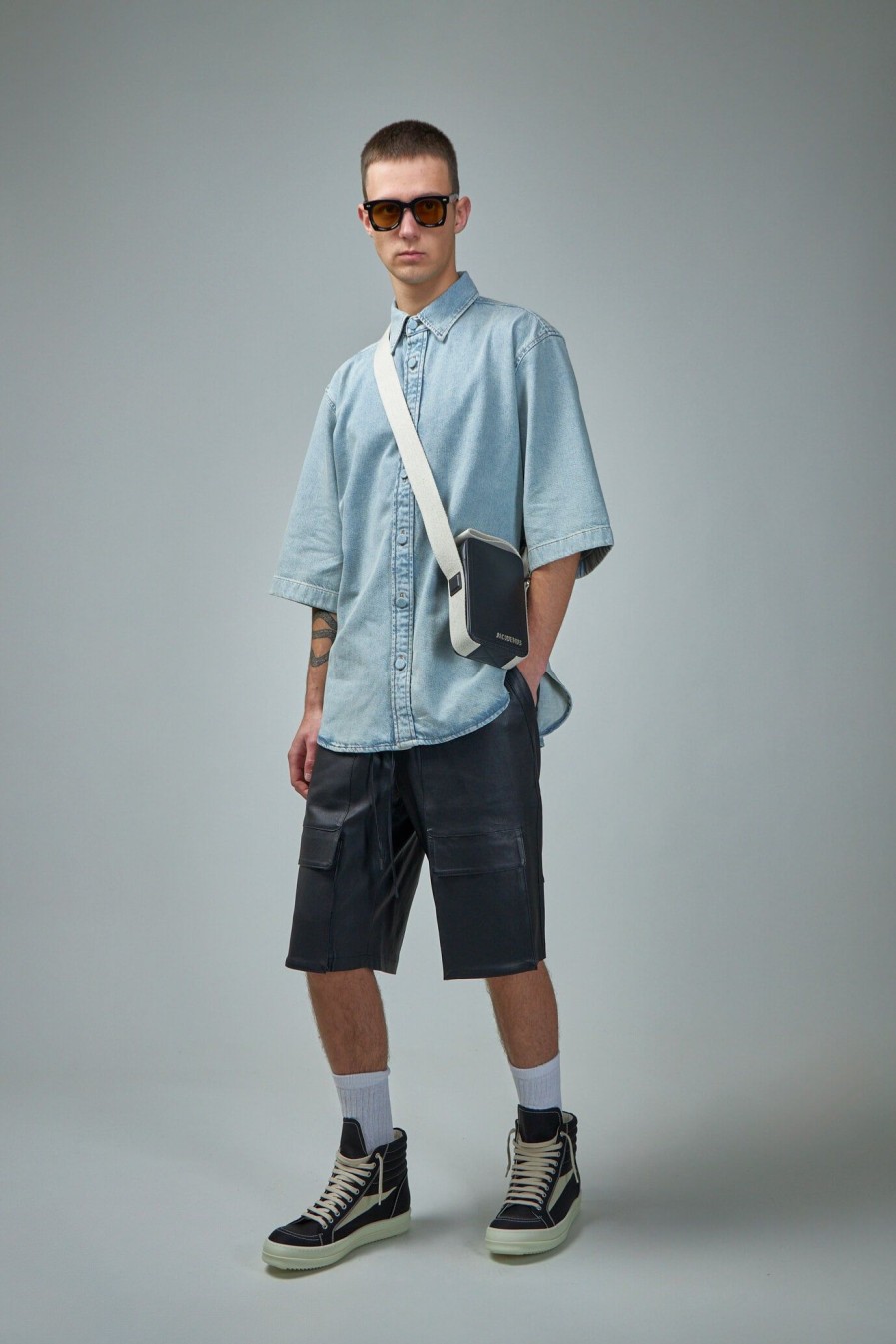 Overhemden | Acne Studios Denim Button-Up Shirt