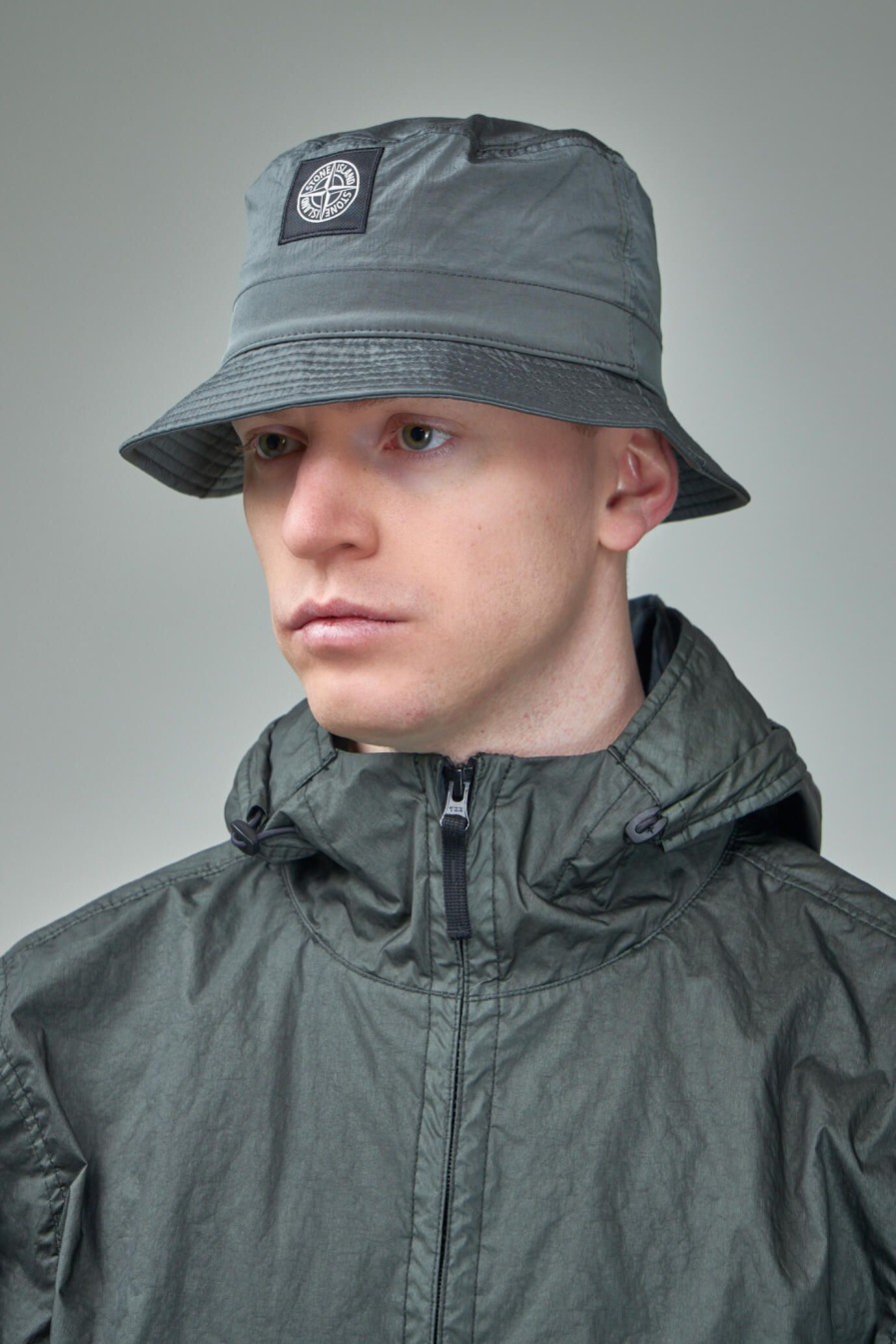 Hoeden | Stone Island Nylon Metal In Econyl® Regenerated Bucket Hat