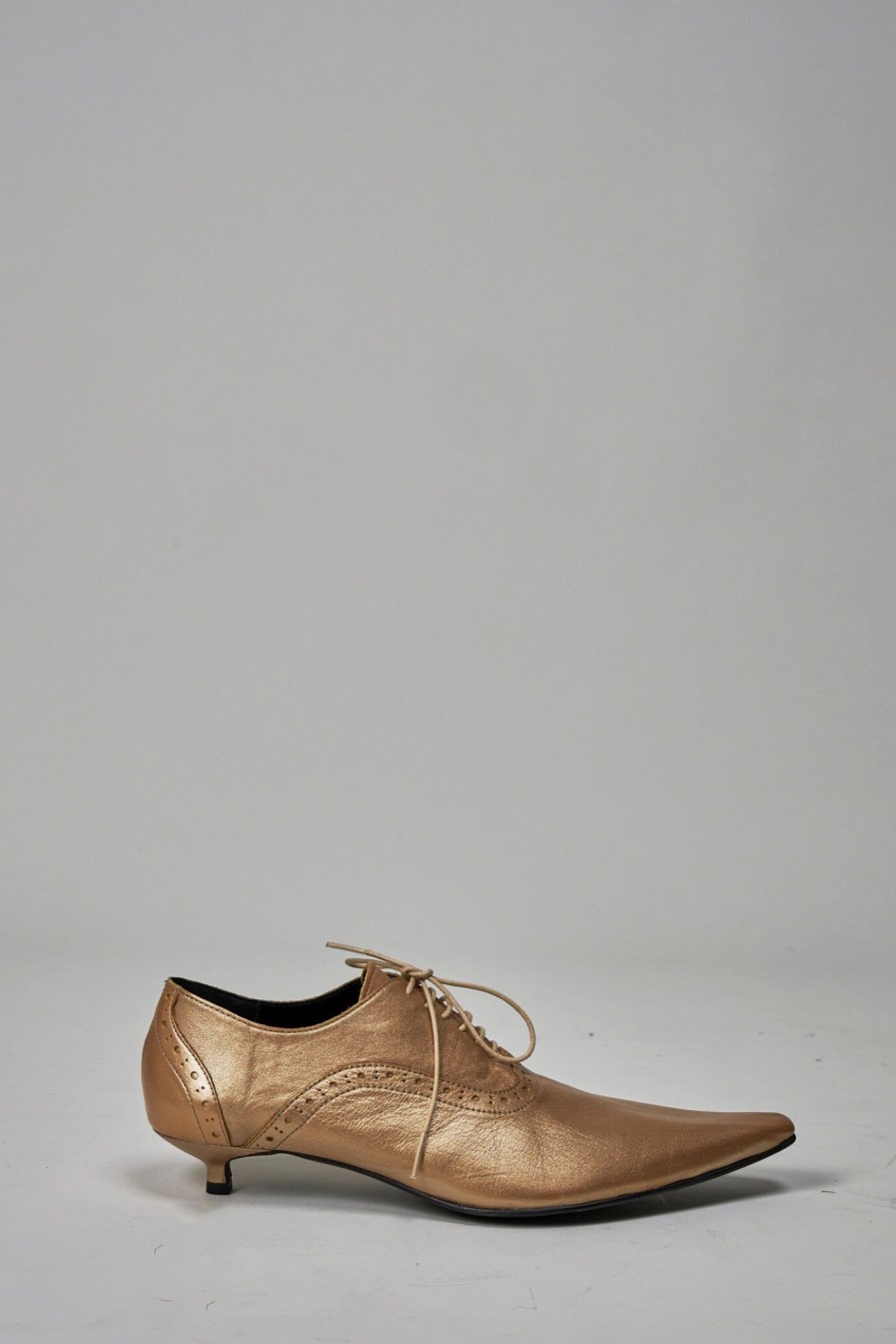 Geveterde Schoenen | Comme des Garçons Ladies Acces, Gold