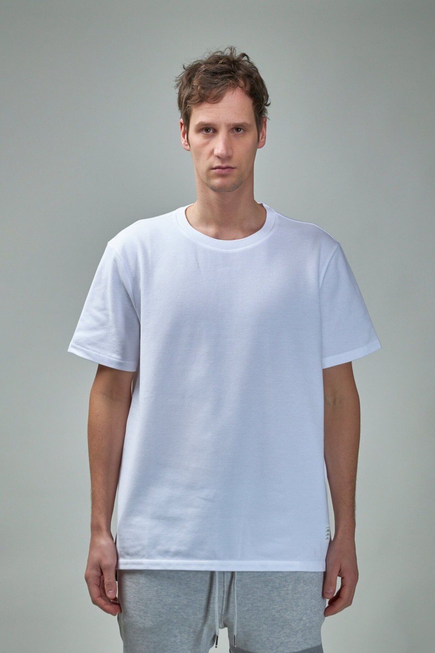 T-Shirts | Thom Browne Tee Stripe Classic Pique