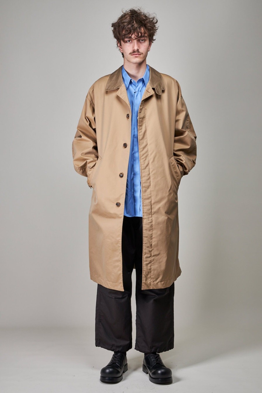 Jassen | Comme des Garçons Homme Mens Coat, Beige