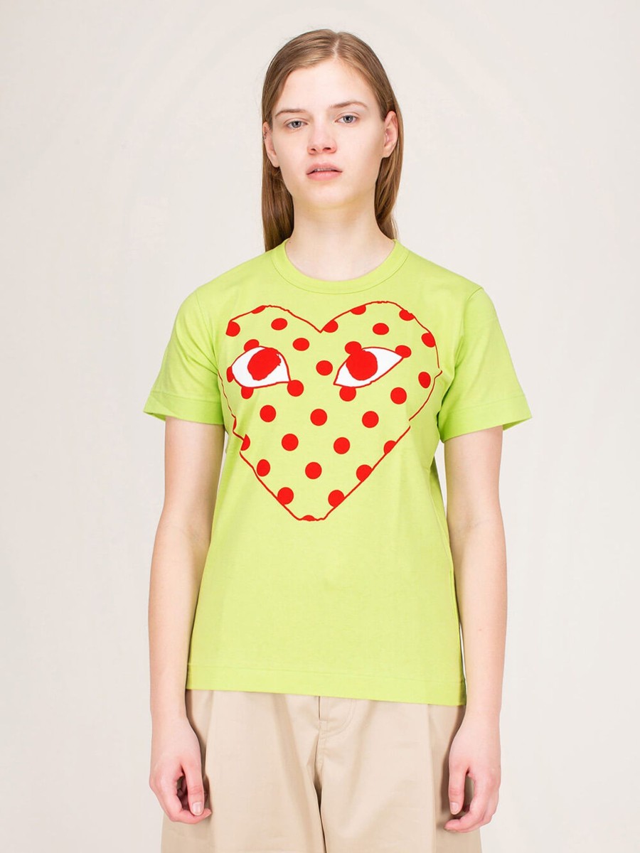 T-Shirts | PLAY Comme des Garçons Ladies T-Shirt Polkadot