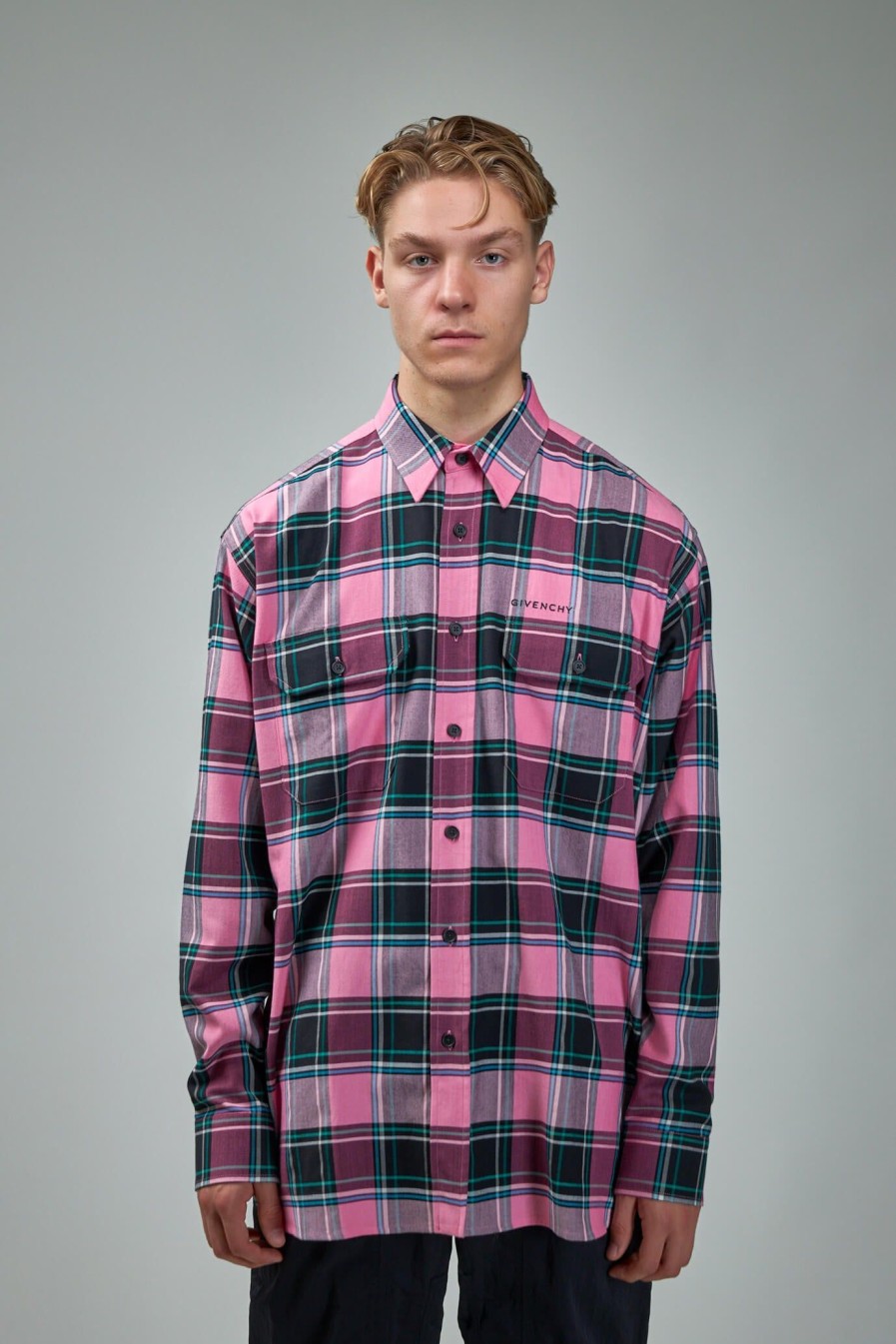 Overhemden | Givenchy Checkered Shirt