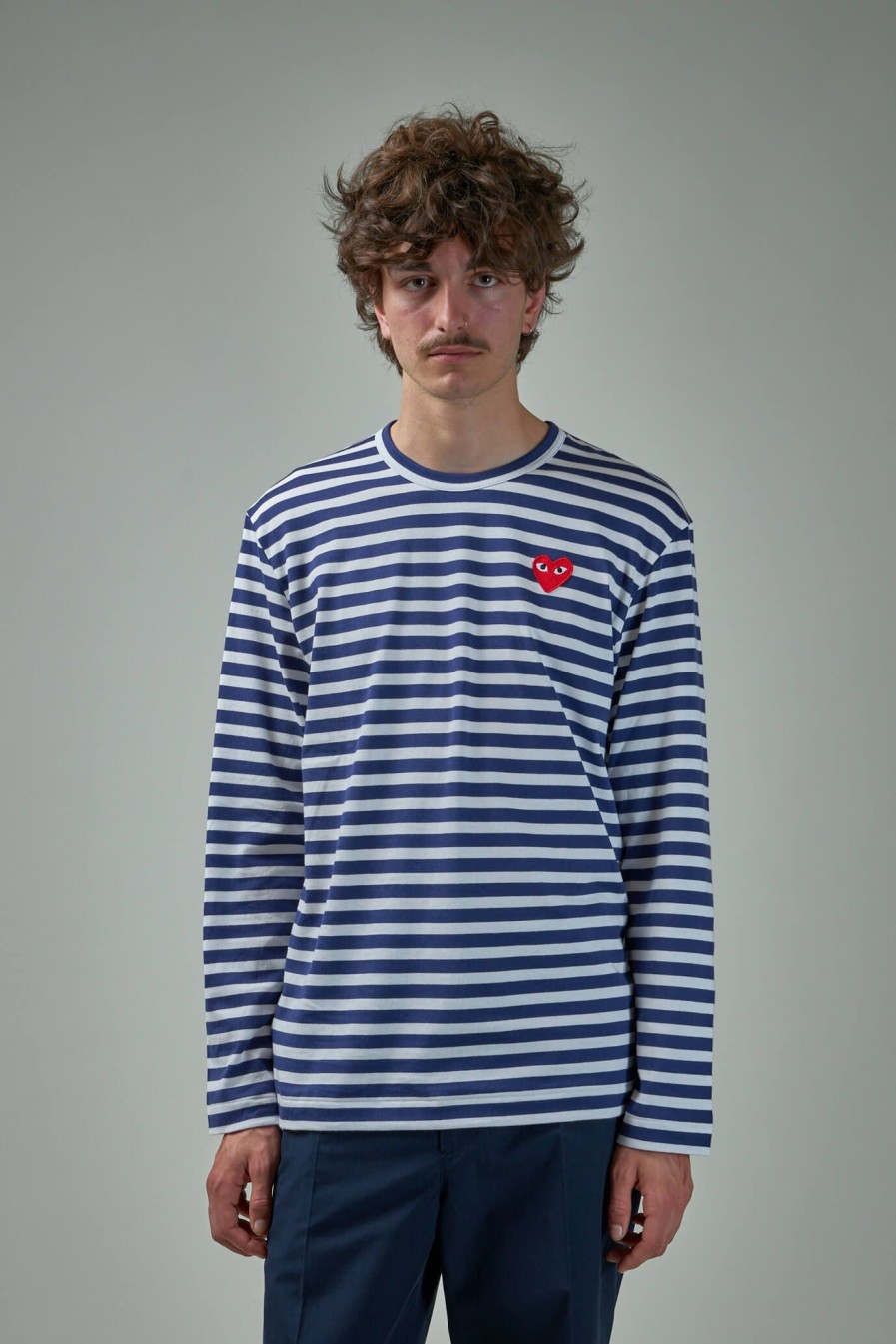 Longsleeves | PLAY Comme des Garçons Mens Tee Knit