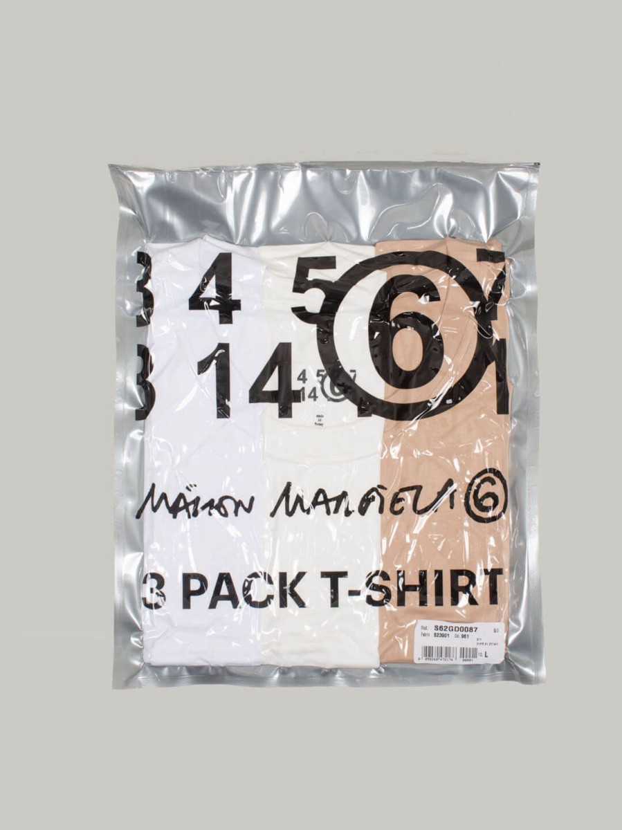 T-Shirts | MM6 Studio Collection Basic Jersey Tri-Pack