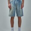 Korte Broeken | Acne Studios Loose Fit Denim Shorts