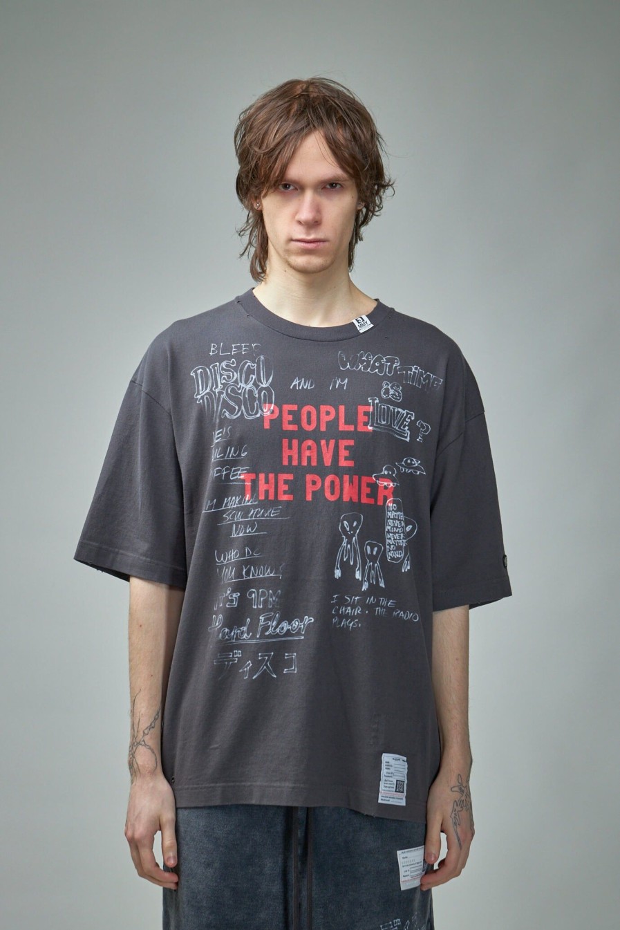 T-Shirts | Maison Mihara Yasuhiro Distressed Tee