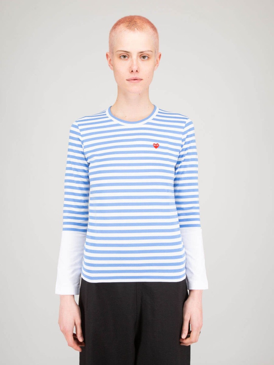 Longsleeves | PLAY Comme des Garçons Ladies T-Shirt Knit