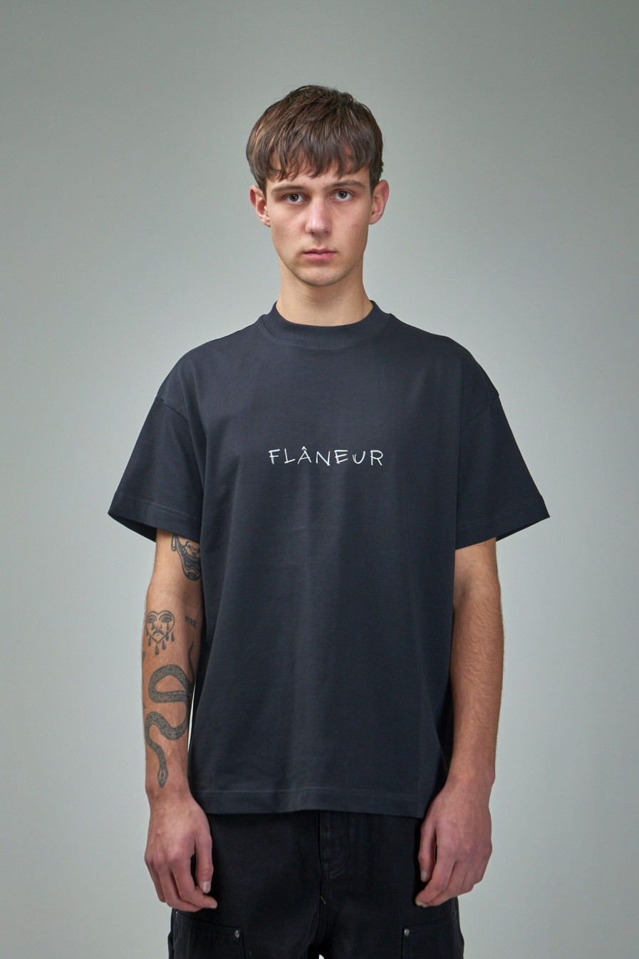 T-Shirts | FLÂNEUR Scribble T-Shirt