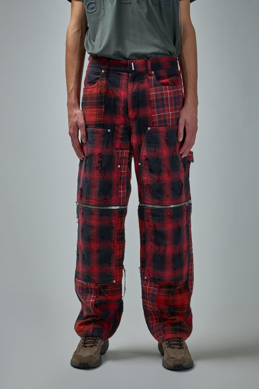 Broeken | Givenchy Checkered Trousers