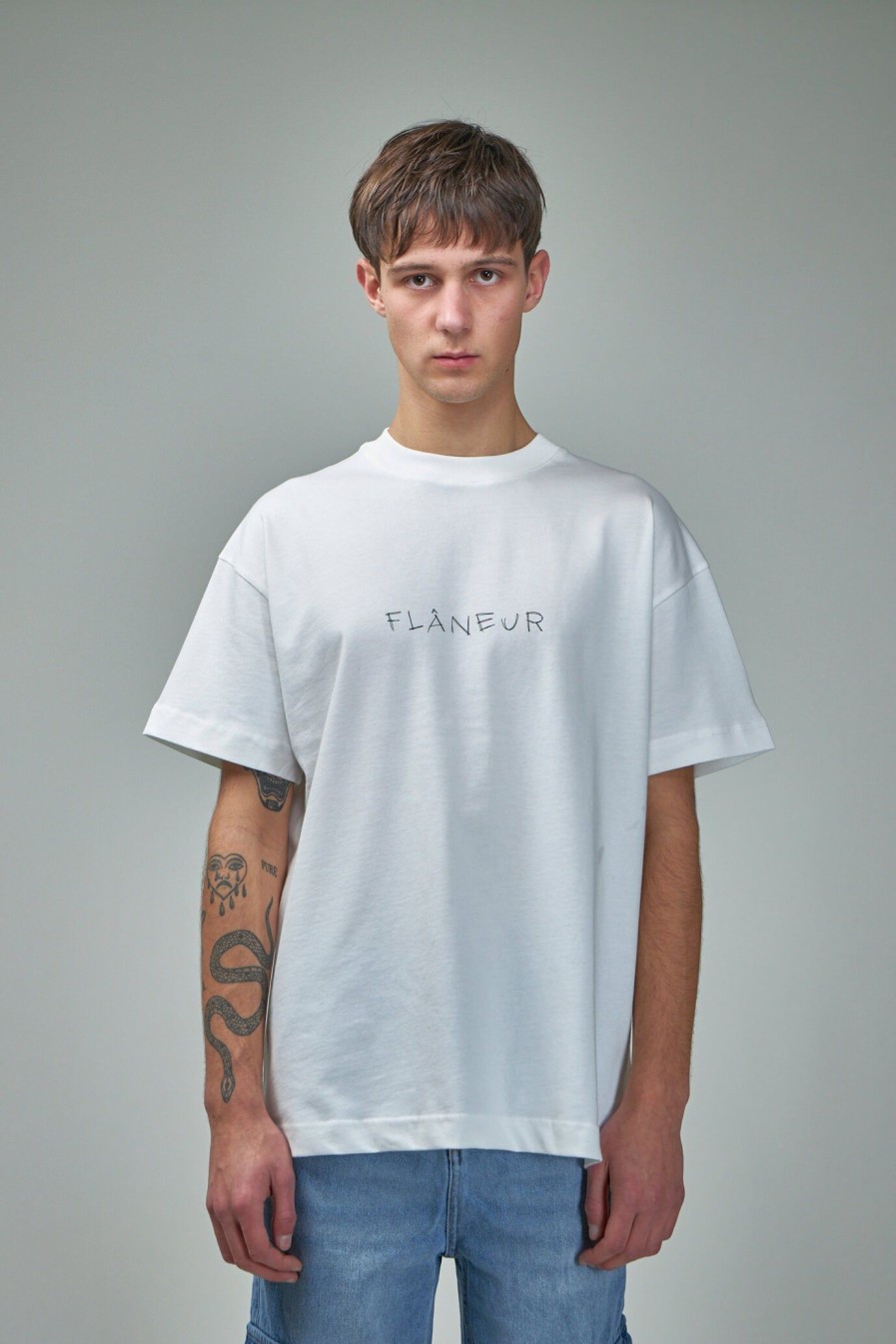 T-Shirts | FLÂNEUR Scribble T-Shirt