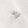 Sieraden | Werkstatt München Ring Rough Hammered Silver