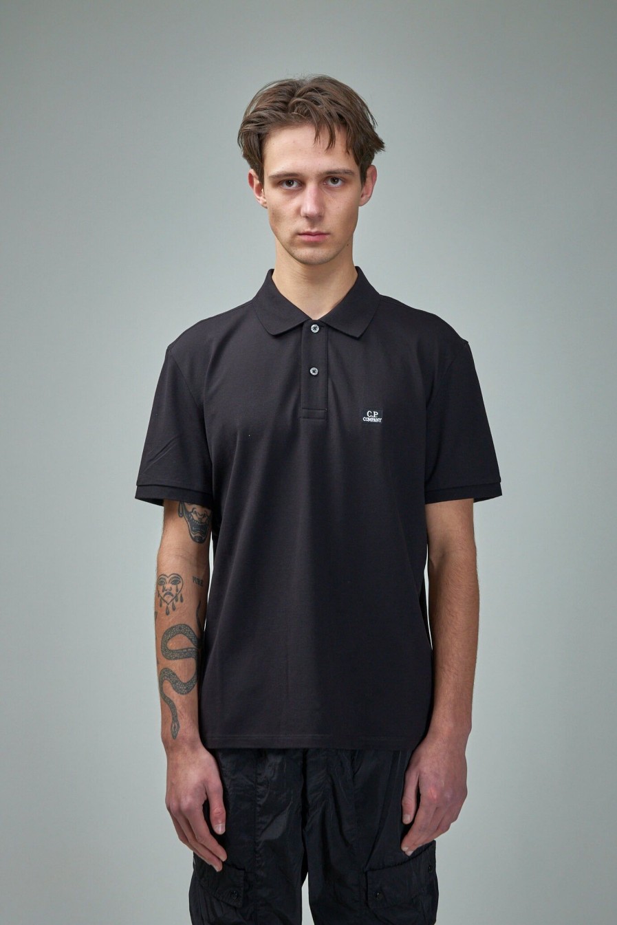 Polo | C.P. Company Stretch Piquet Regular Polo Shirt