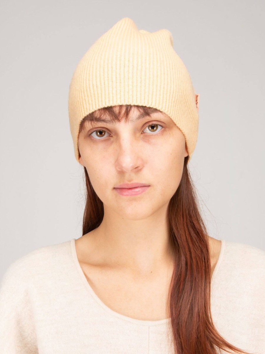 Mutsen | Acne Studios Beanie Vanilla Yellow