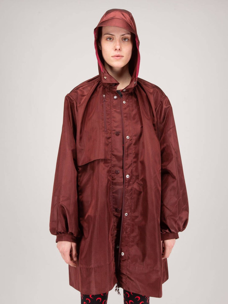 Jassen | Marine Serre A-Line Hood Windbreaker