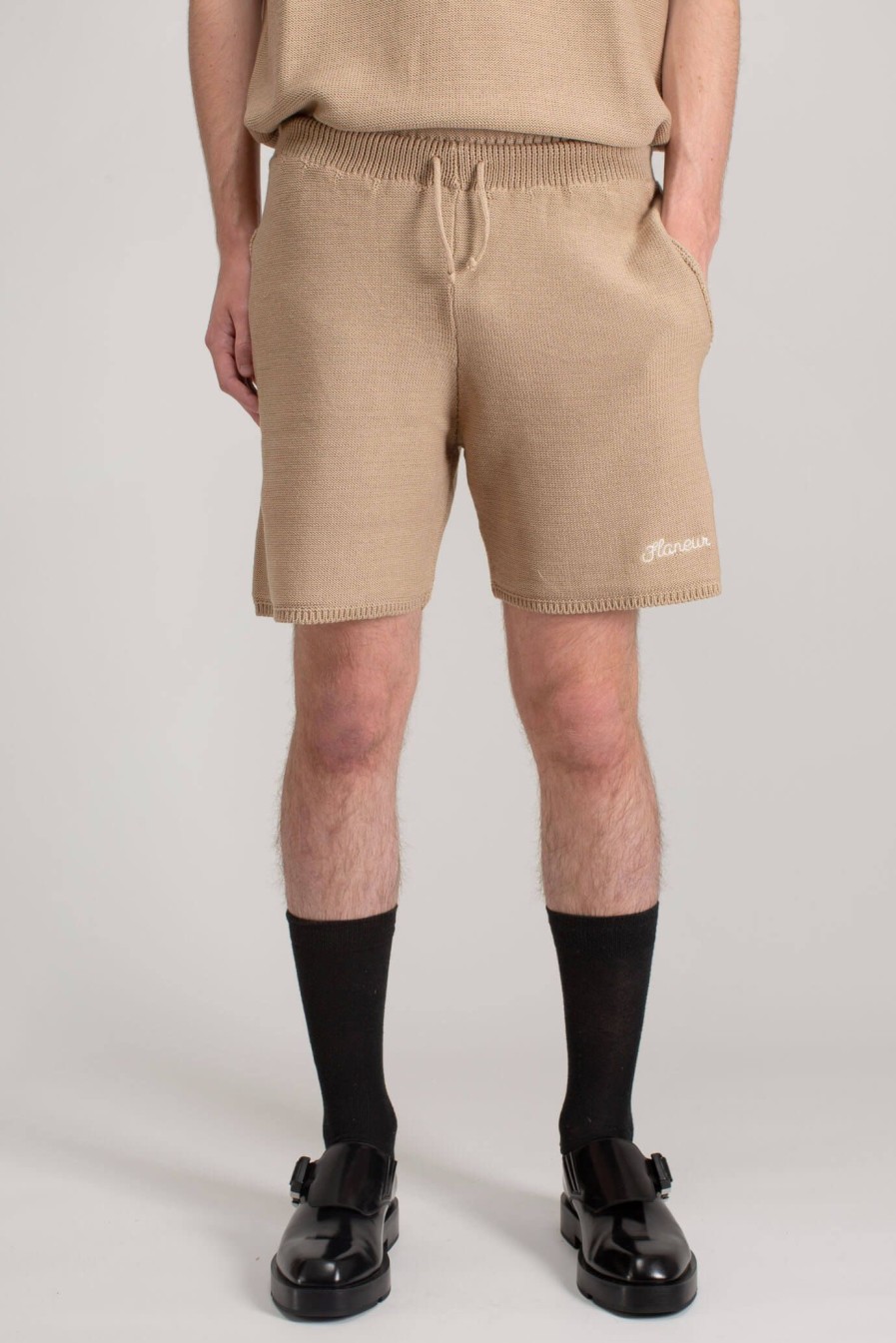 Korte Broeken | FLÂNEUR Knitted Shorts