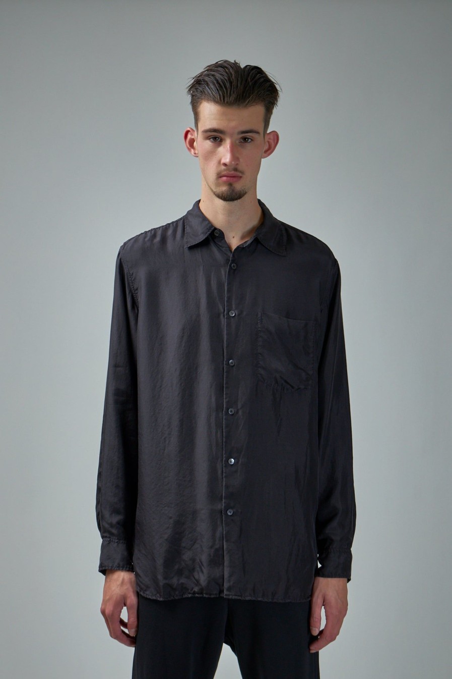 Overhemden | Dries Van Noten Canno Silk Shirt