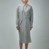 Jurken | Lemaire Straight Collar Twisted Dress