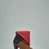 Laarzen | Signed by You Lise Cognac Chocolate Brown Mixed Coral Red