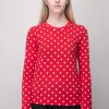 Longsleeves | PLAY Comme des Garçons Ladies Tshirts Long Sleeve Knit