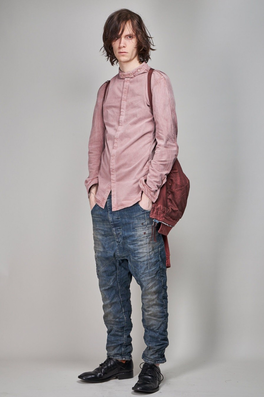 Overhemden | Boris Bidjan Saberi Shirt1, Mellow Rose