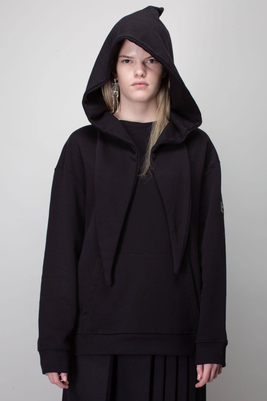 Hoodies & Vesten | Raf Simons Regular Fit Hoodie With Knot Hood