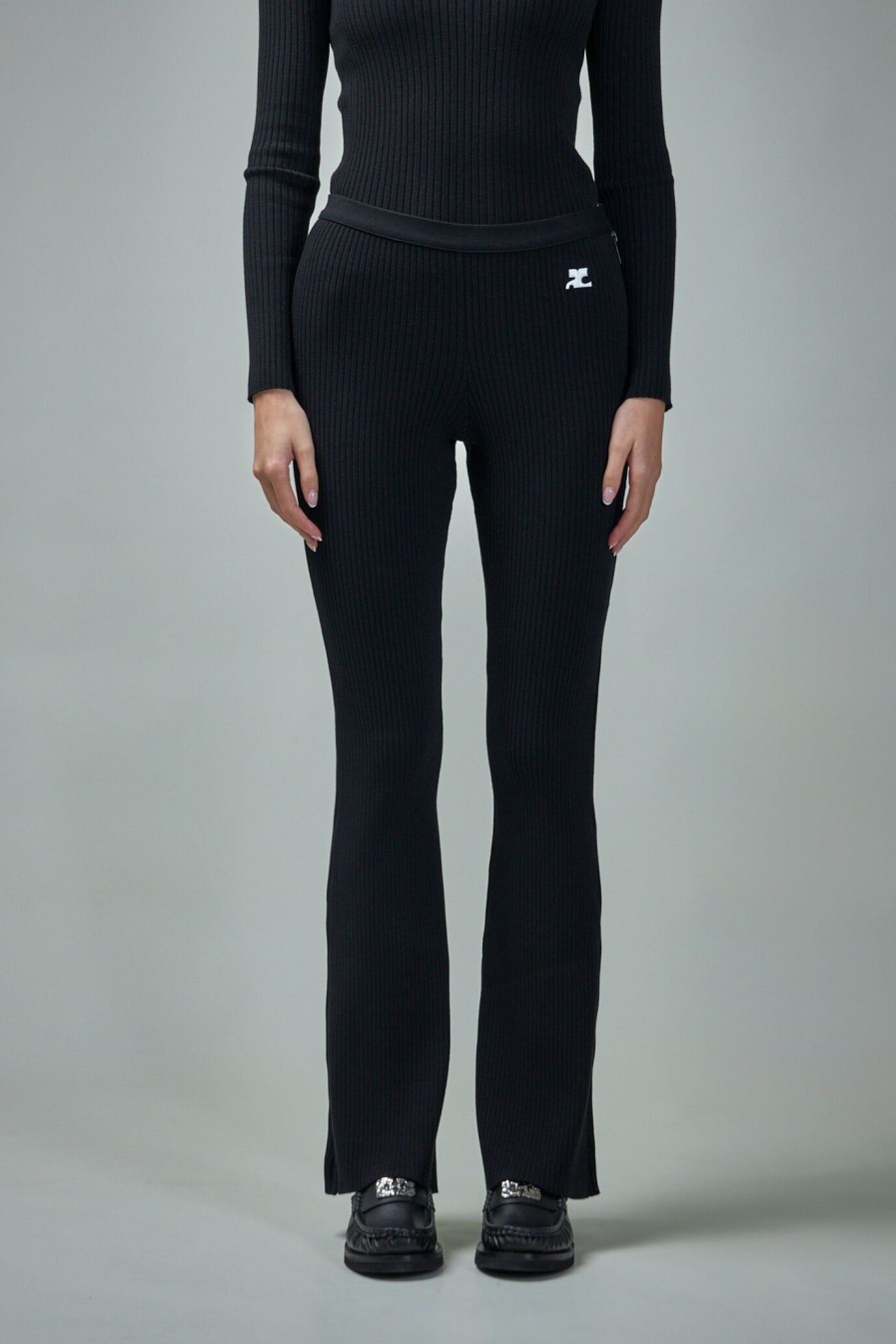 Leggings | Courrèges Reedition Rib Knit Pants