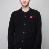 Cardigans | PLAY Comme des Garçons Mens Cardigan Knit